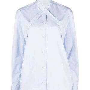 Off-White Blue Button-Up Shirt